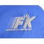 Sièges sport FK Sièges baquets complets pour voiture Set Basic tissu bleu