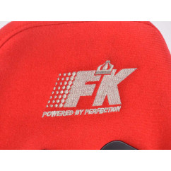 Sièges sport FK Sièges baquets complets pour voiture Set Basic tissu rouge 