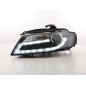 Phare Daylight LED feux de jour Audi A4 2008-2011 noir