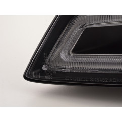 Phare Daylight LED feux de jour Audi A4 2008-2011 noir 