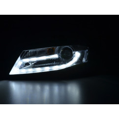 Phare Daylight LED feux de jour Audi A4 à partir de 2008 chrome 