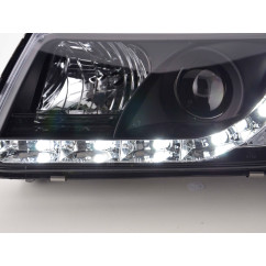 Phare Daylight LED Feux de jour LED Audi A3 type 8L 96-00 noir 