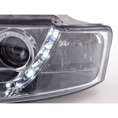 Phare Daylight LED Feux Diurnes Audi A4 Type 8E 01-04 Chrome 