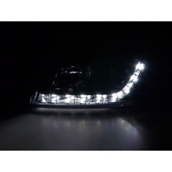 Phare Daylight LED Feux Diurnes Audi A4 Type 8E 01-04 Noir 