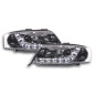 Phare Daylight LED DRL look Audi A6 type 4B 97-01 chrome