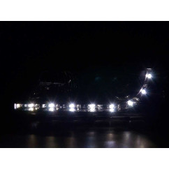 Phare Daylight LED DRL look BMW Série 3 Coupé, Cabrio type E36 92-98 noir 
