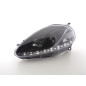 Phare Daylight LED DRL look Fiat Grande Punto type 199 05-08 noir Phare Daylight LED DRL look Fiat Grande Punto type 199 05-08 noir