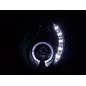 Phare Daylight LED DRL look Mini Cooper type R50 01-06 noir