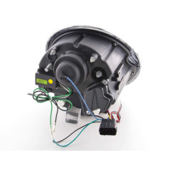 Phare Daylight LED DRL look Mini Cooper type R50 01-06 noir 