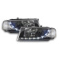 Phare Daylight LED DRL look Skoda Octavia type 1U 01-04 noir