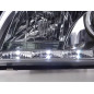 Phare Daylight LED DRL look Volvo S40 / V40 type V 96-04 chrome