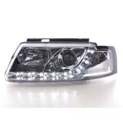 Phare Daylight LED DRL look VW Passat type 3B 97-00 chrome 