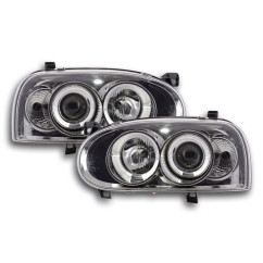 Phares VW Golf 3 type 1HXO 1 EXO 91-97 chrome 