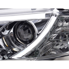 Phare Daylight LED DRL look Audi A4 type 8E 04-08 chrome 