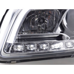Phare Daylight LED DRL look Audi A4 type 8E 04-08 chrome 