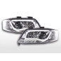 Phare Daylight LED DRL look Audi A6 type 4B 01-04 chrome