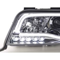 Phare Daylight LED feux de jour Audi A6 type 4B 01-04 chrome 