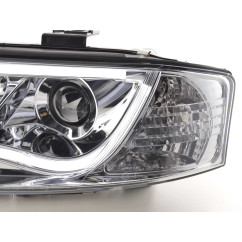 Phare Daylight LED feux de jour Audi A6 type 4B 01-04 chrome 