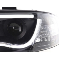 Phare Daylight LED Feux de jour à LED Audi A6 type 4B 01-04 noir 