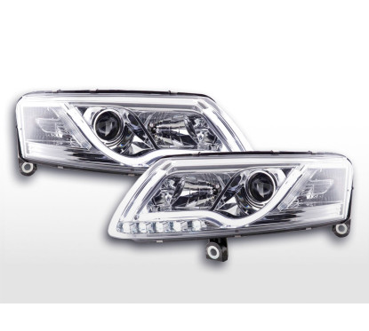 Phare Daylight LED feux de jour Audi A6 type 4F 04-08 chrome 
