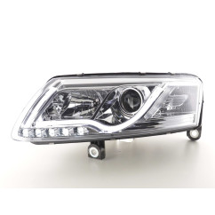 Phare Daylight LED feux de jour Audi A6 type 4F 04-08 chrome