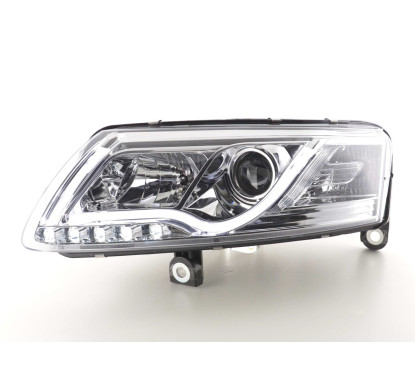 Phare Daylight LED feux de jour Audi A6 type 4F 04-08 chrome