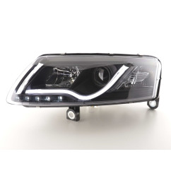 Phare Daylight LED feux de jour Audi A6 type 4F 04-08 noir