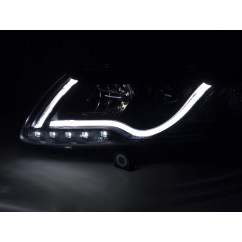 Phare Daylight LED feux de jour Audi A6 type 4F 04-08 noir 