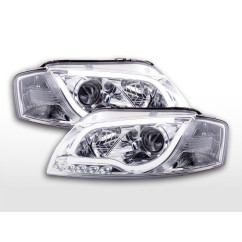 Phare Daylight LED feux de jour Audi A3 type 8P / 8PA 03-08 chrome 