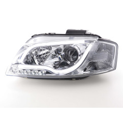 Phare Daylight LED feux de jour Audi A3 type 8P / 8PA 03-08 chrome
