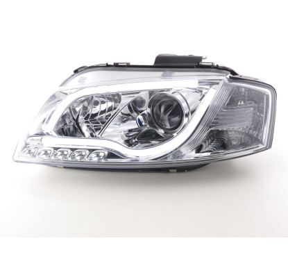 Phare Daylight LED feux de jour Audi A3 type 8P / 8PA 03-08 chrome