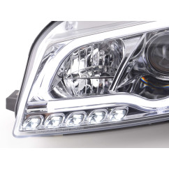 Phare Daylight LED feux de jour Audi A3 type 8P / 8PA 03-08 chrome 