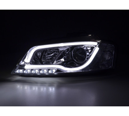 Phare Daylight LED Feux Diurnes Audi A3 8P 08-12 chrome