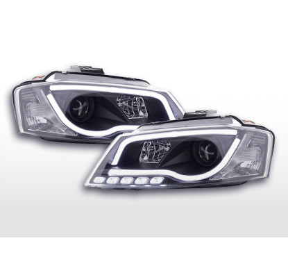 Phare Daylight LED Feux de jour LED Audi A3 8P 08-12 noir 
