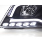 Phare Daylight LED Feux de jour LED Audi A3 8P 08-12 noir
