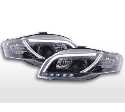 Phare Daylight LED Feux de jour LED Audi A4 B7 8E 04-08 noir 