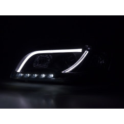 Phare Daylight LED Feux de jour LED Audi A4 B7 8E 04-08 noir