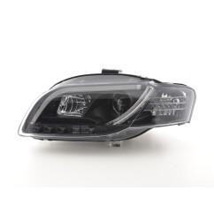Phare Daylight LED Feux de jour LED Audi A4 B7 8E 04-08 noir 