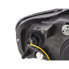 Phare Daylight LED Feux de jour LED Audi A4 B7 8E 04-08 noir 