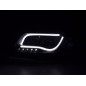 Phare Daylight LED DRL look Audi A6 type 4B 01-04 noir pour conduite à droite Phare Daylight LED DRL look Audi A6 type 4B 01-04 noir pour conduite à droite
