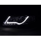 Phare Daylight à LED DRL look Audi A6 type 4F 04-08 chromé pour conduite à droite Phare Daylight à LED DRL look Audi A6 type 4F 04-08 chromé pour conduite à droite