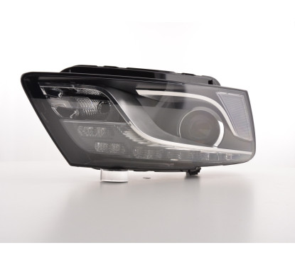 Phares Daylight LED feux de jour Audi Q5 08.12 noir 