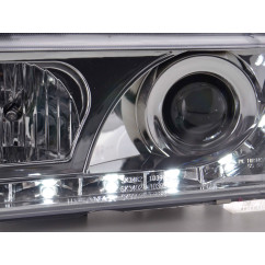 Phares Daylight LED Feux de jour LED BMW 3er E36 Coupé, Cabrio 92-99 chrome 