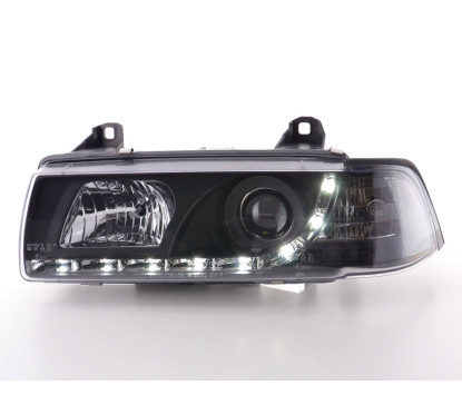 Phare Daylight LED Feux de jour à LED BMW Série 3 E36 Coupé 92-99 noir