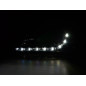 Phares Daylight Feux de jour à LED BMW Série 3 E36 berline 92-98 noir Phares Daylight Feux de jour à LED BMW Série 3 E36 berline 92-98 noir