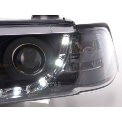 Phares Daylight Feux de jour à LED BMW Série 3 E36 berline 92-98 noir 