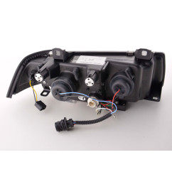 Phares Daylight Feux de jour à LED BMW Série 3 E36 berline 92-98 noir 