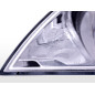 Phares Xénon Angel Eyes avec anneaux de feux de stationnement éclairés à LED BMW Série 5 E60/E61 2008-2010 chromé