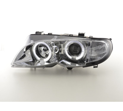 Phare avant BMW Série 3 E46 Limo / Touring 02-05 chrome