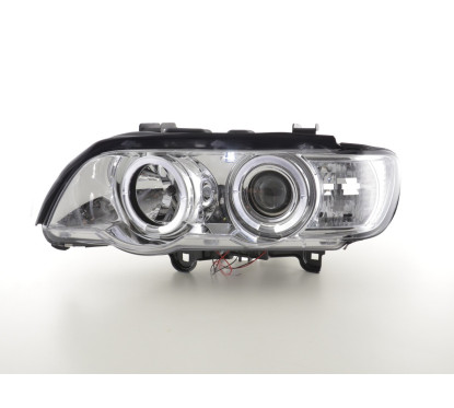 Phare avant BMW X5 E53 98-02 chrome